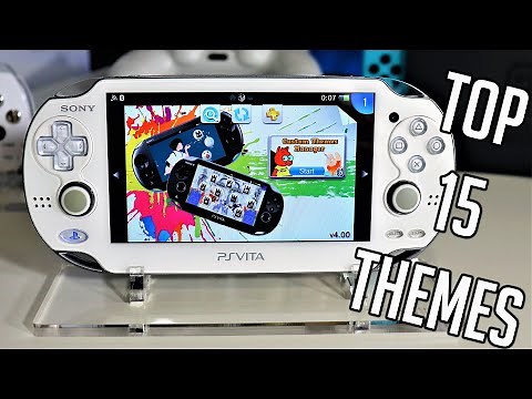 PS Vita Hacks: Top 15 Custom Themes | Simple and Clean 3.60 - 3.73 | 2020 Tutorial