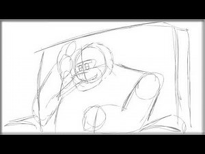 Fatz and Rolfe Iron Giant storyboard