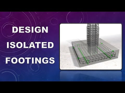 Design Isolated Foooting ( Single Foundation) - Design Buildings - Civil Engineering