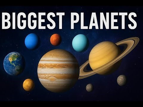 Top Largest Solar System Planets in the Universe | Size Comparison | 3D Space Comparison |