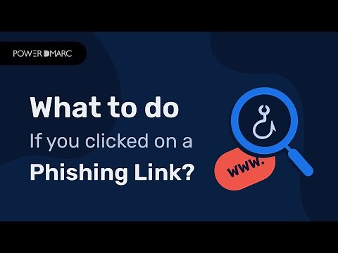 What to do if you clicked on a phishing link?
