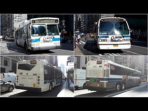 MTA: Four Different Bus Fleets on the M1/M5/M55/BxM7 buses
