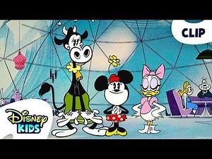 Minnie, Daisy, and Clarabelle's Galentine's Gone Wrong 💔🥀 | Mickey Mouse (Shorts) | ‪@disneykids‬