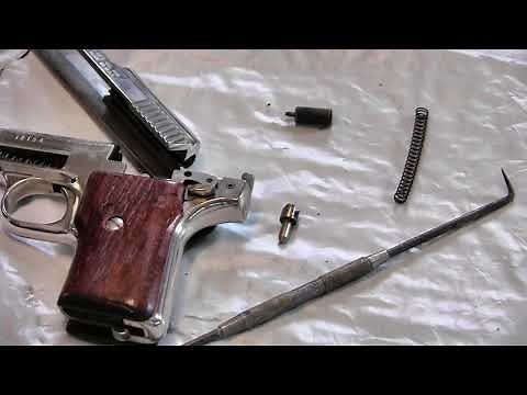 Disassembly American Firearms 25 ACP pistol