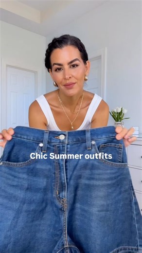 Chic styles & 2 shirt hacks!I Outfit details in comments #ootd #beautyover40 #diy #hacks #stylehacks