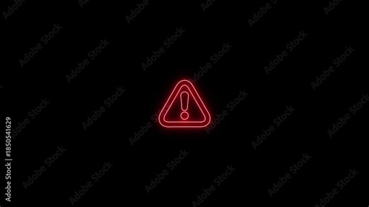 Alert warning sign Exclamation symbol animation signal alert risk safety danger road warning sign sign symbol. alert , risk , safety, danger road warning sign, Warning attention icon