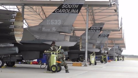 Swamp Fox F-16 Fighting Falcons Launch (MAR 2019)