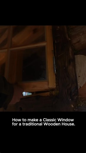 Crafting a Classic Window for Traditional Wooden Houses