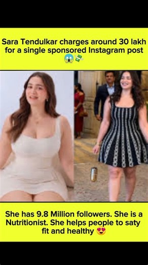 Sara reportedly charges around ₹30 lakh for a single sponsored Instagram post
