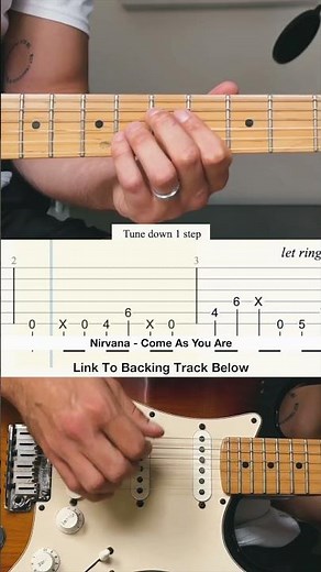 3 Iconic Grunge Guitar Riffs #beginnerguitar #grunge #nirvana