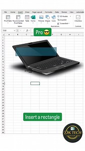 Warp Image in Excel 💥💯🚀 #Excel #trendingnow #exceltips #excel #shorts | DK TECH Computer GYAN