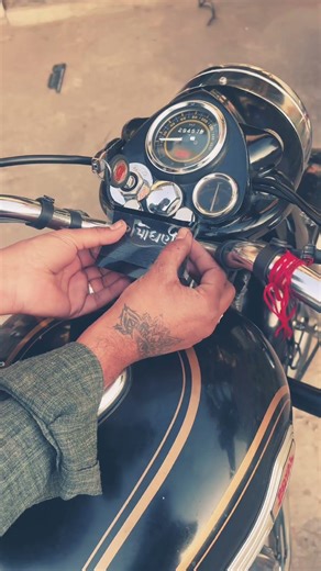 Bullet cops l! 😍 Bullet Lover's New LookMeri Bullet ka Naya Swag Ramdhani! Kaisa laga?🚩bullet