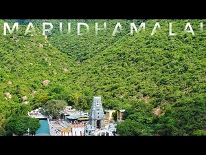 4K Drone view of Maruthamalai Marudhachalamurthy Temple