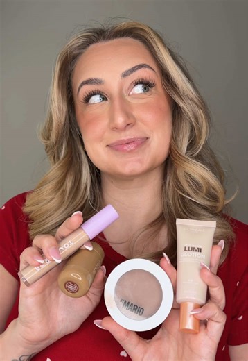 My glowy everyday makeup routine ✨ - Using my favorite products @loréal paris usa lumi glotion @Makeup By Mario Skin Enhancer light-medium @Tower 28 Beauty concealer 3cc @Morphe Cosmetics @Laura Mercier translucent setting powder @rhode skin lip peptide & Toasted Teddy Blush @Milani Cosmetics setting spray #glowymakeup #10minmakeup #easymakeup #easymakeuptutorial #wintermakeup