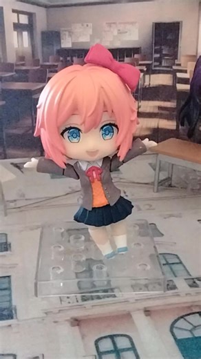 #fyp just Monika full song with nendaroids! #ddlc #justmonika #nendaroid #nendaroids