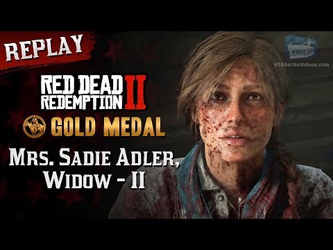 RDR2 PC - Mission #80 - Mrs. Sadie Adler, Widow II [Replay & Gold Medal]