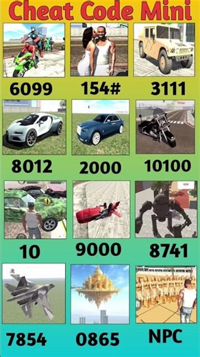 Mercedes AMG + Bugatti Chiron + Robot Cheat Code 🤑 Indian Bike Driving 3D #indianbikedriving3d