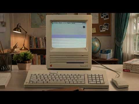 Apple Macintosh SE Startup & Original Hard Drive Sound