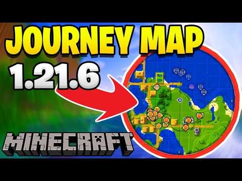How to Install Journey Map Minecraft 1.21.6