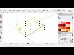 sketchup - mettre toute les lignes au même niveau