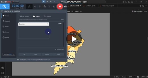 #pythonlearning #datascience #spatialanalysis #geopandas #multan #dgkhan #muzaffargarh #southpunjab #gis #dataviz #codingjourney | Muhammad Mehdi