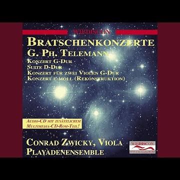 Concerto for viola in G Major: Allegro