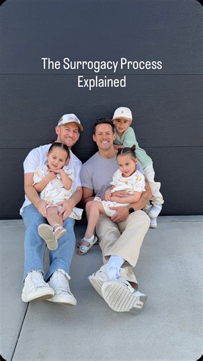 Jake & Sean | DaddiestoThree | RealtorHubbies on Instagram: "If you’ve ever wondered what the surrogacy process actually looks like, this was our exact path! We were first introduced to surrogacy after attending a dinner panel of other queer parents who had built their families in many different ways. That night reminded us there’s no single “right” way to become parents, only the path that feels right for you. After researching costs and timelines, we learned that Utah can be a more affordable 