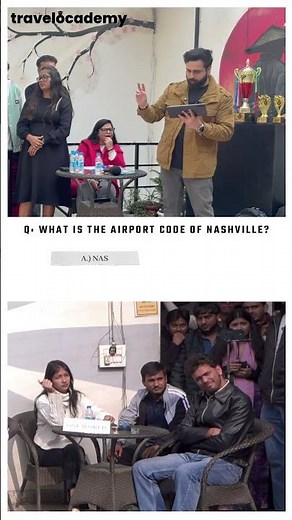 Airport Code Challenge! ✈️ | What’s the code for Nashville? 🤔👇-TravelOcademy🌍📚✈️#quizshorts #short