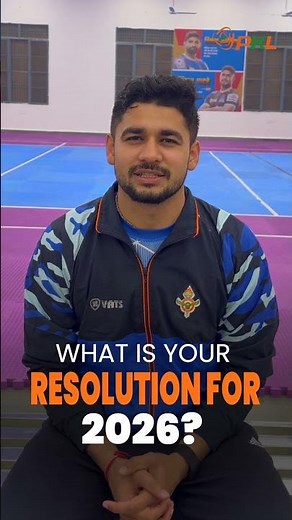 Our #PKL stars reveal their resolution for 2026 | Pro Kabaddi League #shorts