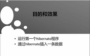 hibernate helloword 手把手入门实例