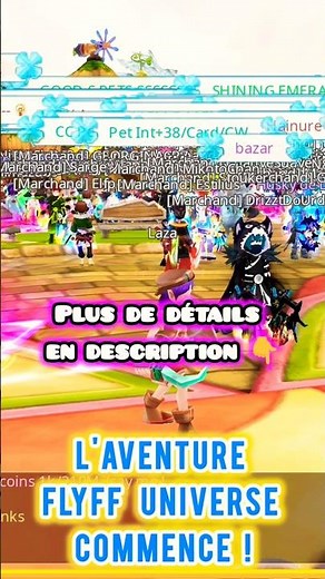 FLYFF UNIVERSE : En route pour devenir CHEVALIER ! ⚔️ (Lvl 15 atteint !)