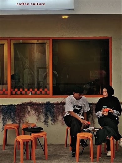 enjoy warga sinjay 🧡 #coffee #coffeeshop #coffeeshopmakassar #makassar #fyp