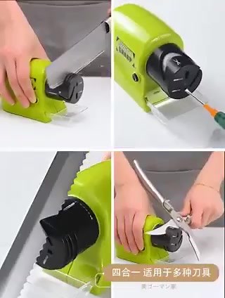 Swifty Sharp Cordless, Knife Blade Sharpener – Green - 1