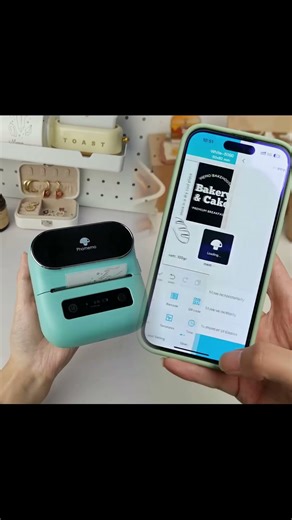 Making custom labels with Phomemo M220#smallbusiness #label #labelmaker