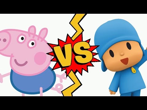 M.U.G.E.N. Battles | George Pig vs Pocoyo | Peppa Pig vs Pocoyo