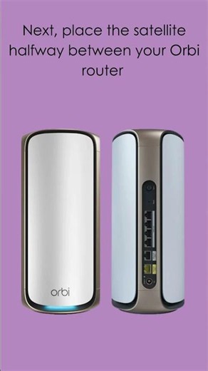 How to Set Up a NETGEAR Orbi Satellite using Wps Method #techtutorial #smarthome #easysetup #wifi