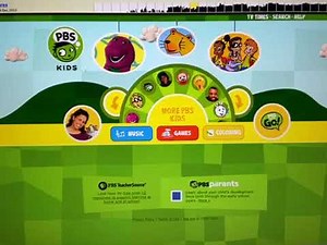 PBS Kids Website Wheel Charceters and website Kids