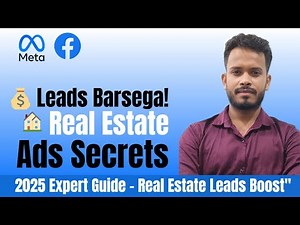🔥 Real Estate Facebook Ads & Leads – Complete 2025 Tutorial (Step-by-Step Guide)