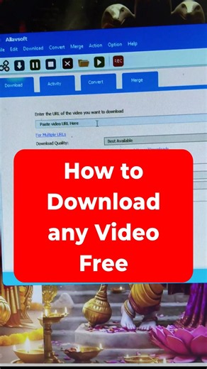 How to download any video from Allavsoft video downloader #tech #hacks #shorts #tips