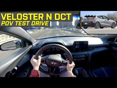 2022 Hyundai Veloster N DCT - POV Test Drive in Canada - 4K