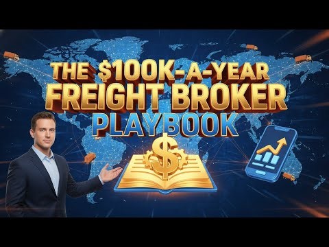 The $100K a Year Freight Broker Playbook 💰
