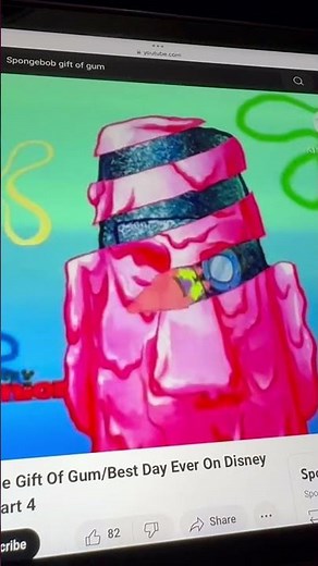 SpongeBob SquarePants Patrick Eating Gum