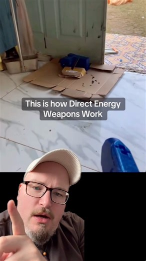 This is how Directed Energy Weapons Work, the laser can’t effect a certain type of blue. | Jake vs the state