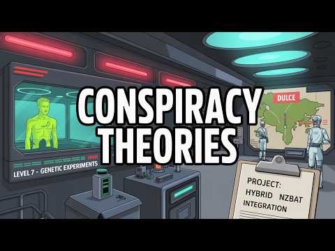 The Hidden Secrets of Dulce Base... | Conspiracy Theories | Black Screen With Rain