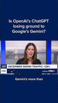 Is OpenAI's ChatGPT losing ground to Google's Gemini?