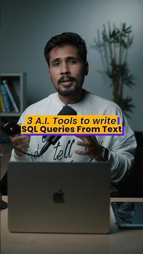 3 AI SQL Tools #sql #ai #dataanalytics