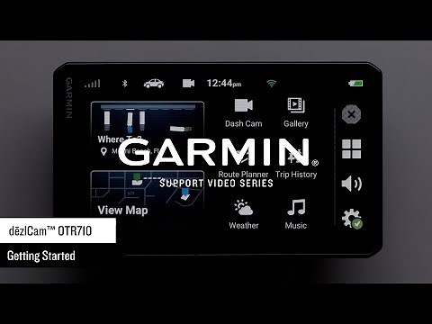 Support: Getting Started with the dēzlCam™ OTR710