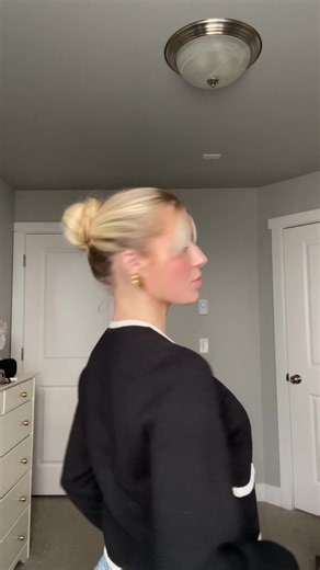 French Pin Bun Hairstyle Tutorial