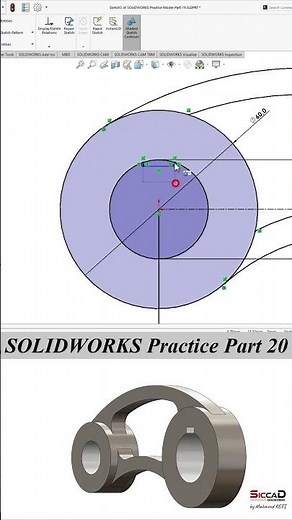 Easy Steps To Create Awesome SOLIDWORKS Models - Part 20