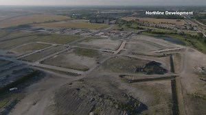 Leander's new downtown district Northline starts construction; City plans to relocate city hall to site